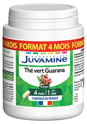 Juvamine Thé Vert Guarana 120 Gélules