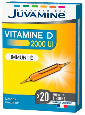 Juvamine Vitamine D 20 Ampoules