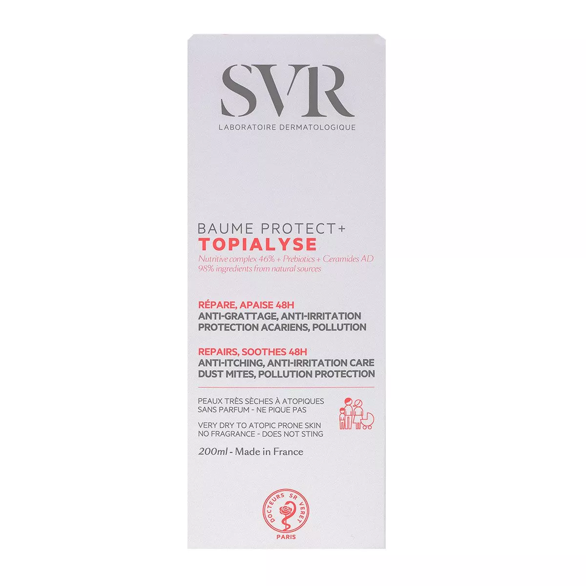 [NgRT011uyRT0025253] Topialyse Baume Protect+ 200ml SVR