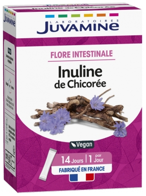Juvamine Flore Intestinale Inuline de Chicorée 14 Sticks