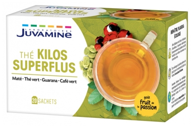 Juvamine Thé Kilos Superflus 20 Sachets