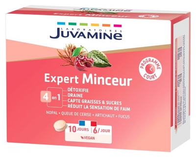Juvamine Action Minceur 4en1 60 Comprimés
