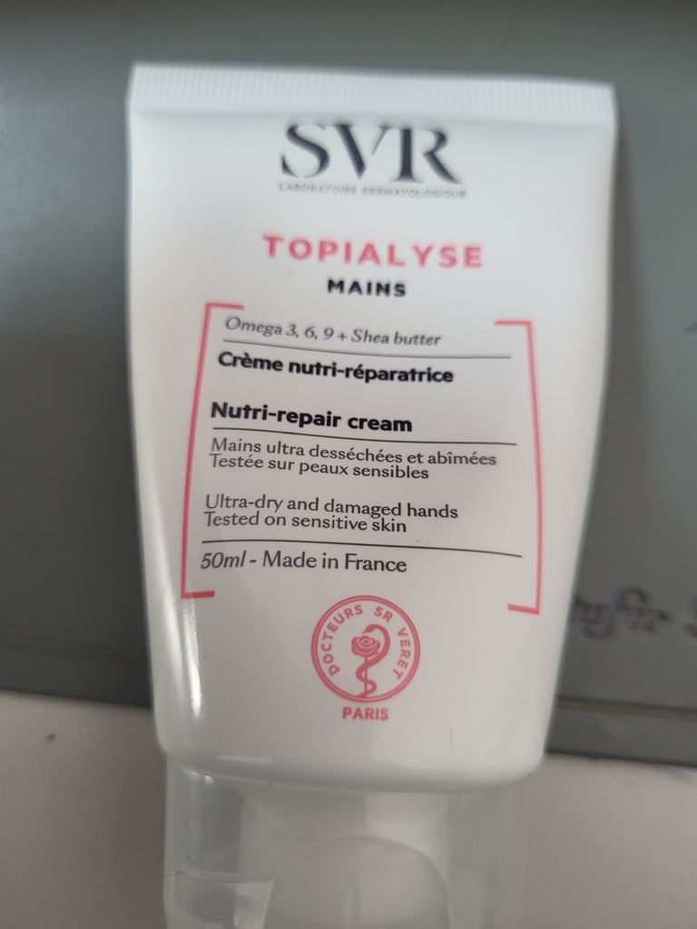 Topialyse Crème Nutri-Réparatrice Mains 50ml SVR 