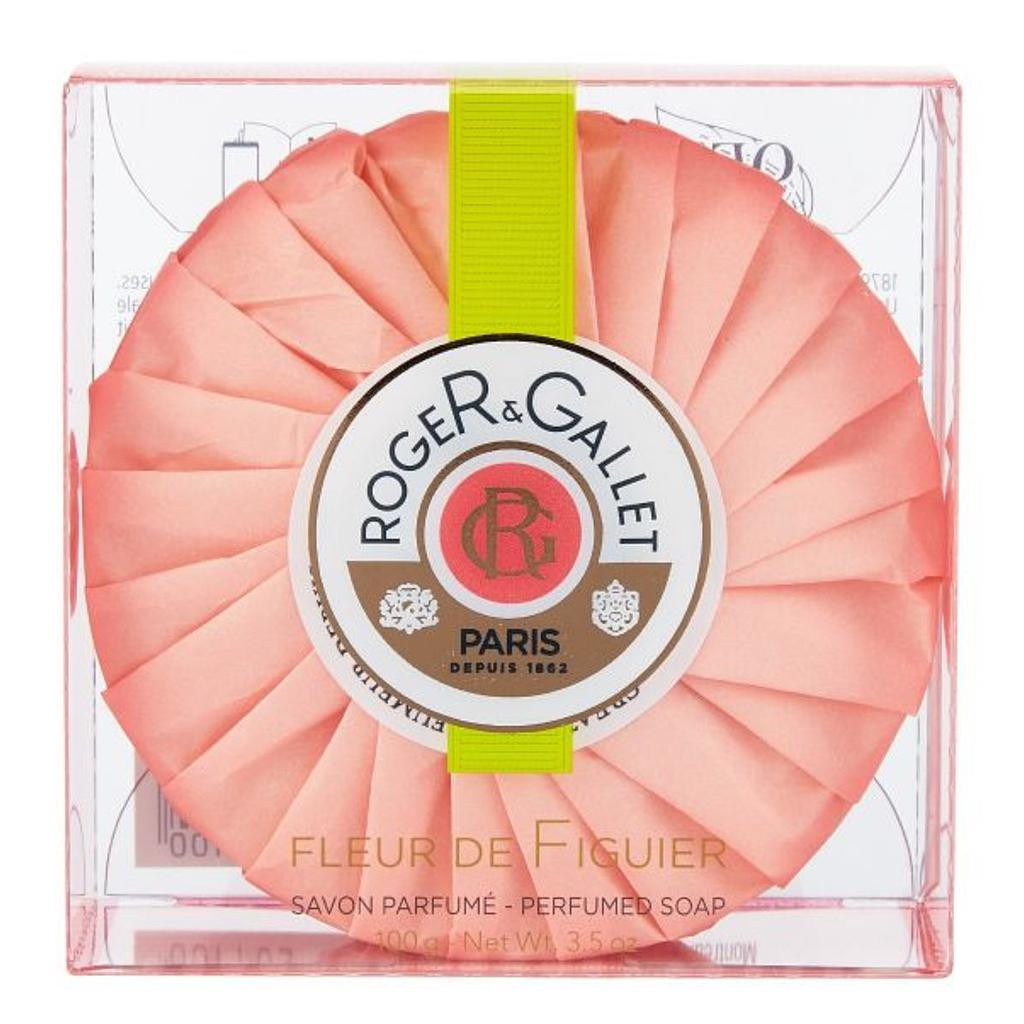Savon Frais Boite Cristal Fleur de Figuier Roger & Gallet