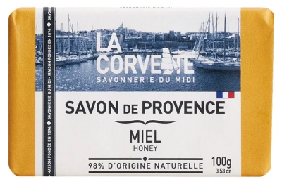 Savon de provence Miel 100g LA CORVETTE