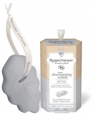 [NgRT011uyRT0026084] Mon Shampooing Solide Détox Bio 75g Respectueuse 