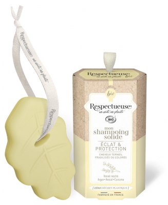 [NgRT011uyRT0026087] Mon Shampoing Solide Éclat & Protection Bio 75g Respectueuse 