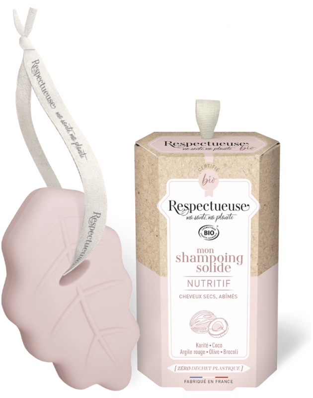 Mon Shampoing Solide Nutritif Bio 75g Respectueuse 