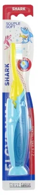 [NgRT011uyRT0026209] Shark Brosse à Dents 2-6 Ans Souple Elgydium
