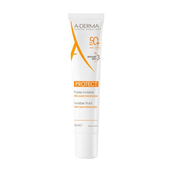 [844FgT00004w6sz] Solaire Protect Fluide Invisible SPF50+ 40ml A-Derma