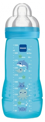 [NgRT011uyRT0003575] MAM Easy Active Biberon 2ème Âge 330 ml 6 Mois et +