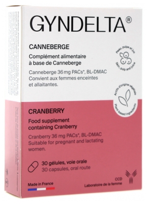 Laboratoire CCD Gyndelta 30 Gélules