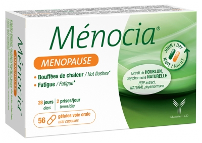 Laboratoire CCD Ménocia Ménopause 56 Gélules