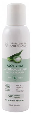 Laboratoire du Haut-Ségala Aloe Vera Lait Démaquillant Bio 125 ml