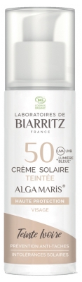 Laboratoires de Biarritz Alga Maris Crème Solaire Teintée Visage SPF50 Bio 50 ml