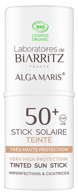Laboratoires de Biarritz Alga Maris Stick Solaire Teinté SPF50+ Bio 9 ml