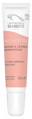 Laboratoires de Biarritz Alga Cicosa Baume à Lèvres Réparateur Bio 15 ml