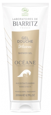 Laboratoires de Biarritz Océane Gel Douche Délicieux Bio 200 ml