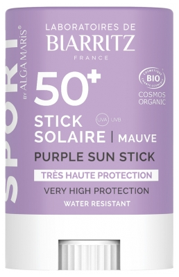 Laboratoires de Biarritz Alga Maris Sport Stick Solaire SPF50+ Bio 12 g