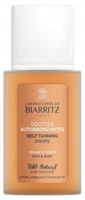 Laboratoires de Biarritz Alga Maris Gouttes Autobronzantes Visage et Corps Bio 35 ml