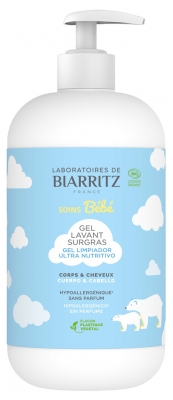 Laboratoires de Biarritz Gel Lavant Surgras Bio 500 ml