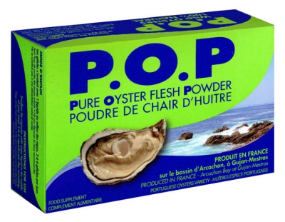 Laboratoires ITC POP Poudre d'Huîtres Portugaises Sauvages 150 Gélules