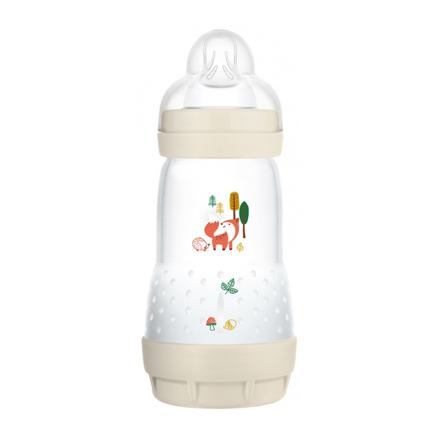 [NgRT011uyRT0003588] MAM Easy Start Biberon Anti-Colique Couleurs de la Nature 260ml 2 Mois et + Débit 2
