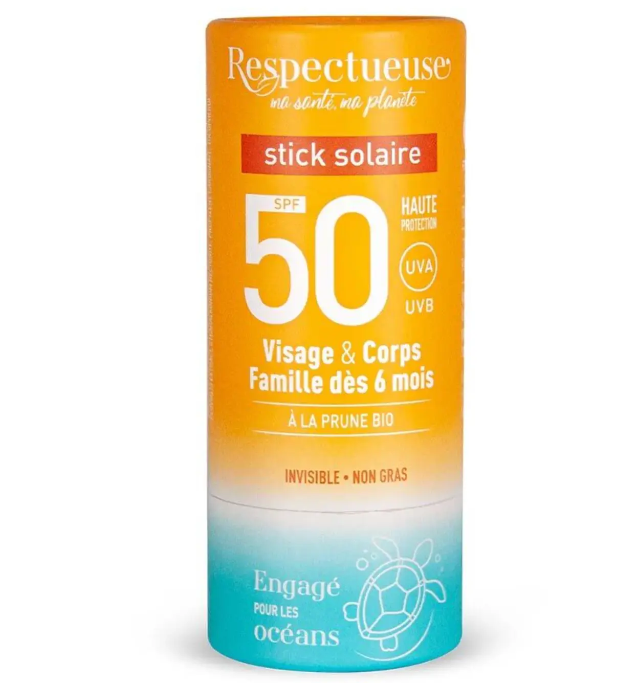 Stick Solaire SPF50 Respectueuse