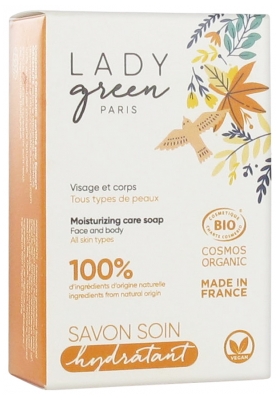 Lady Green Savon Soin Hydratant Bio 100 g