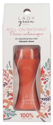 Lady Green Roll-On Matifiant en Pierre Volcanique