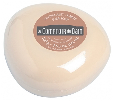 Le Comptoir du Bain Savon Galet Surgras Karité 100 g