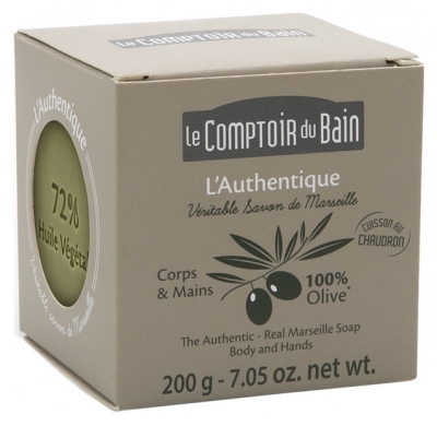 Le Comptoir du Bain L'Authentique Véritable Savon de Marseille 200 g