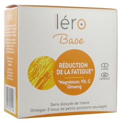 Léro Base Réduction de la Fatigue 42 Capsules