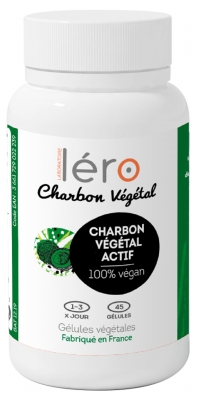 Léro Charbon Végétal Actif 45 Gélules