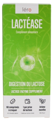 Léro Lactéase Digestion du Lactose 60 Comprimés à Mâcher