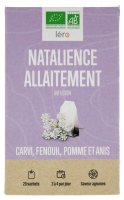 Léro Natalience Allaitement Infusion Bio 20 Sachets