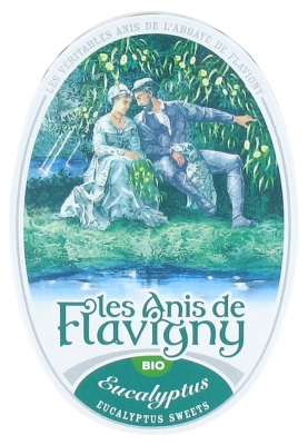 Les Anis de Flavigny Bonbons Eucalyptus Bio 50 g