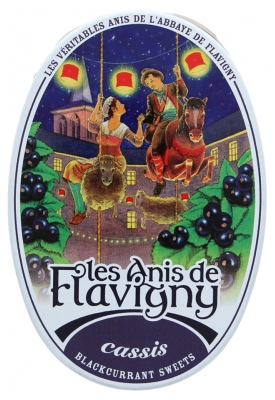Les Anis de Flavigny Bonbons Cassis 50 g