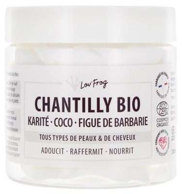 Lov'FROG Chantilly Bio Karité - Coco - Figue de Barbarie 200 ml