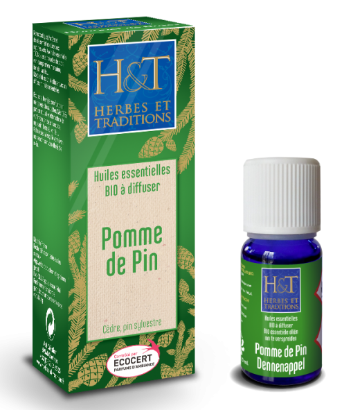 [NgRT011uyRT0027489] Synergie à Diffuser Pomme de Pin Herbes & Traditions