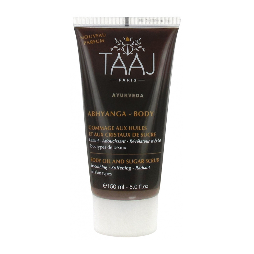 [NgRT011uyRT0027693] Abhyanga Gommage aux Huiles et aux Cristaux de Sucre 150ml Taaj