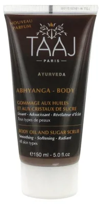 [NgRT011uyRT0027693] Taaj Abhyanga Gommage aux Huiles et aux Cristaux de Sucre 150 ml