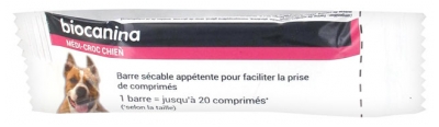 Médi-Croc Chien Barre Sécable Appétente 25 g Biocanina