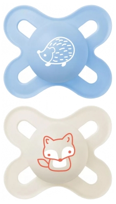 MAM 2 Sucettes Naissance Silicone 0-2 Mois