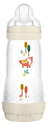 MAM Easy Start Biberon Anti-Colique Couleurs de la Nature 320 ml 4 Mois et + Débit 3