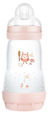 MAM Easy Start Biberon Anti-Colique Couleurs de la Nature 260 ml 2 Mois et + Débit 2