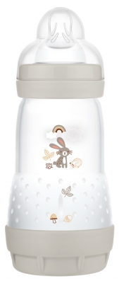 MAM Easy Start Biberon Anti-Colique Couleurs de la Nature 260 ml 2 Mois et + Débit 2