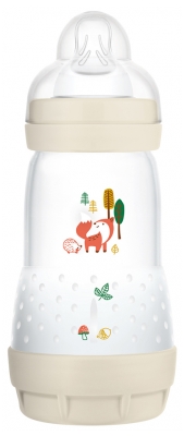 MAM Easy Start Biberon Anti-Colique Couleurs de la Nature 260 ml 2 Mois et + Débit 2