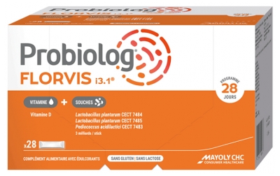 Mayoly Spindler Probiolog Florvis 28 Sticks Orodispersibles