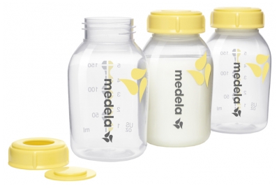 Medela 3 Biberons pour Lait Maternel 150 ml